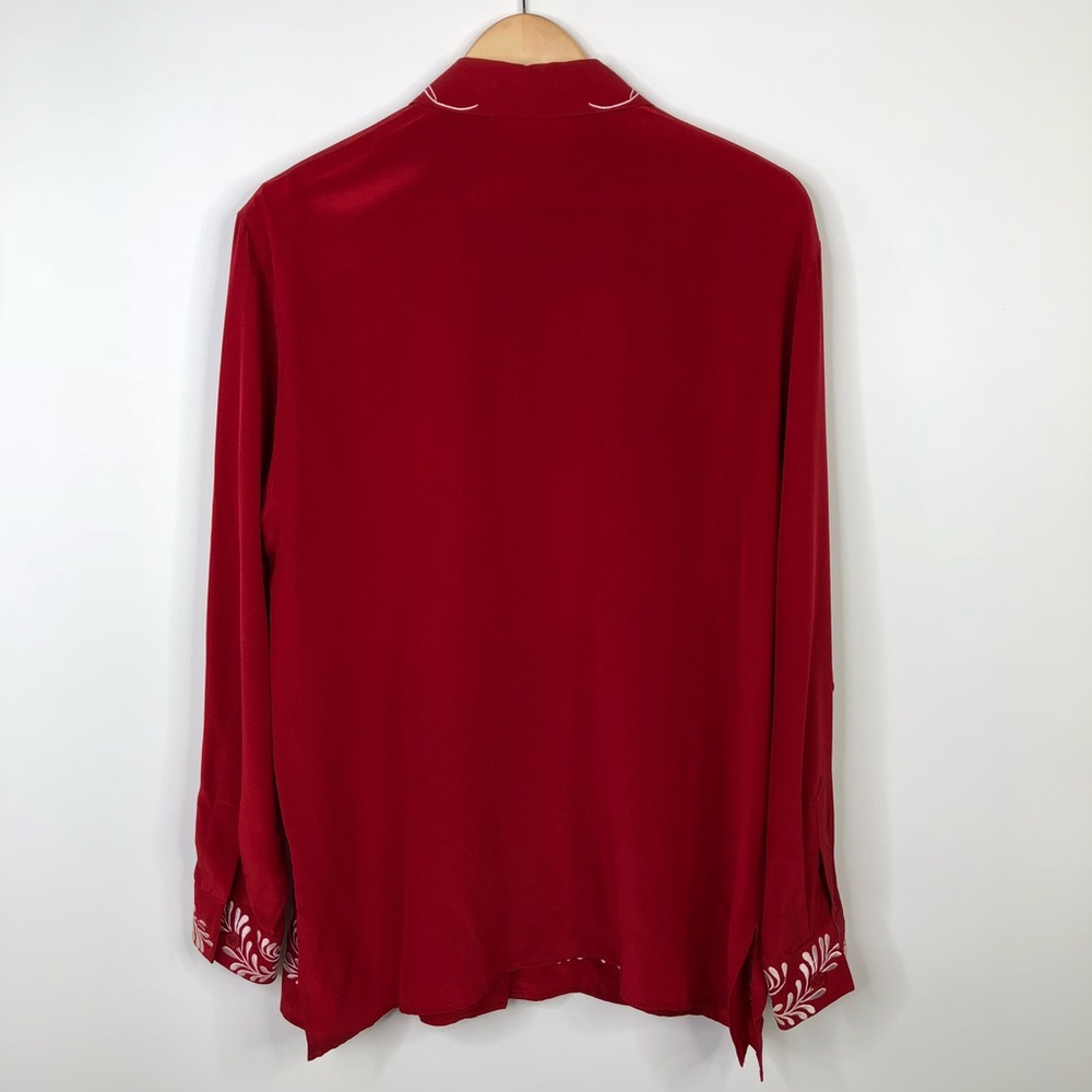 Diane Von Furstenberg Vintage Button Down Shirt - Picture 3 of 3